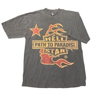 Hellstar Studio Biker Tour Tee- Size Large